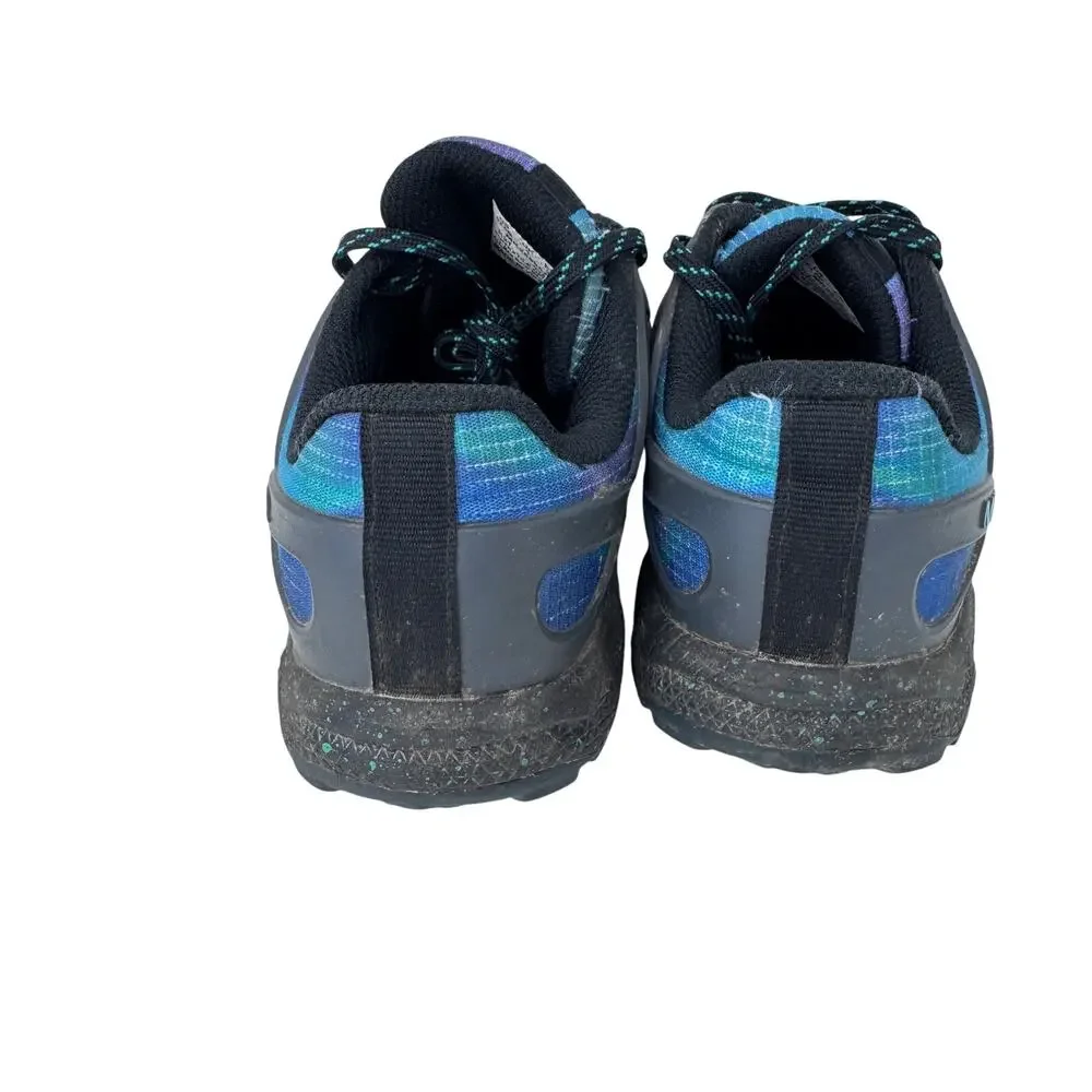 Merrell Altalight Low Northern Lights Kids Shoes Size 2 Blue Hiking Trail
